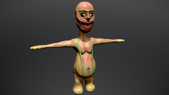 Ginger Fatso 3D Model