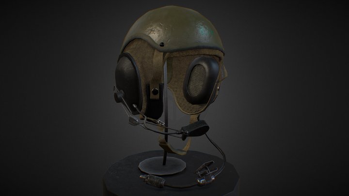CVC Tanker Helmet 3D Model