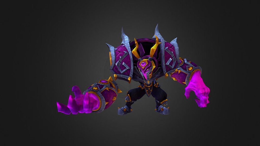 Dungeon Defenders2 Harbinger02 - 3D model by Mel Gonzalez (@melgonzalez ...