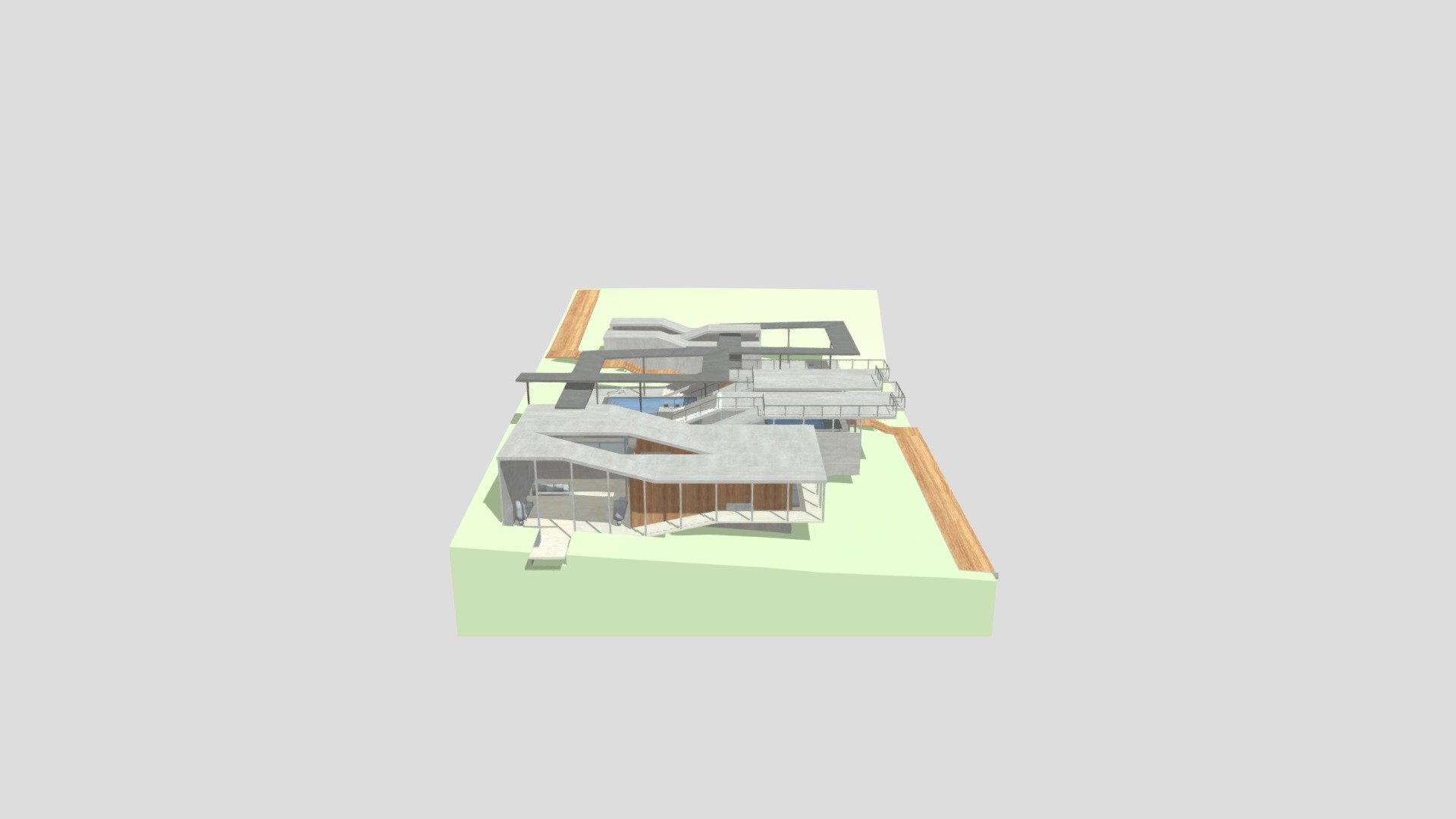 Massing model - 3D model by khong85 [6b13bc6] - Sketchfab
