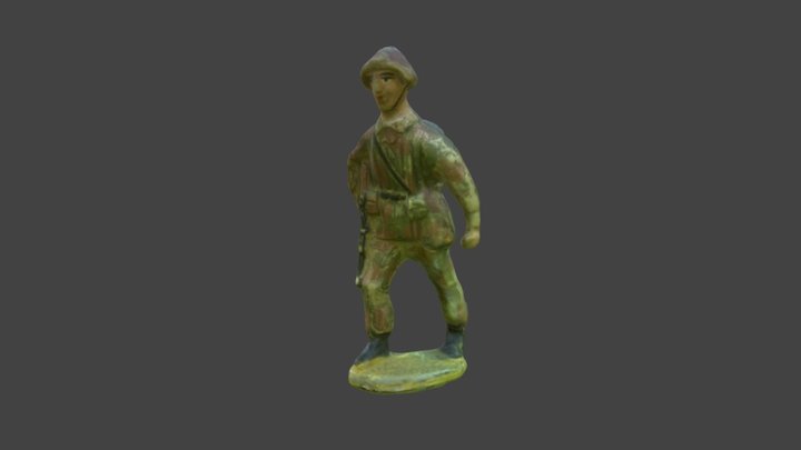 Toy soldier 10k photoscan.