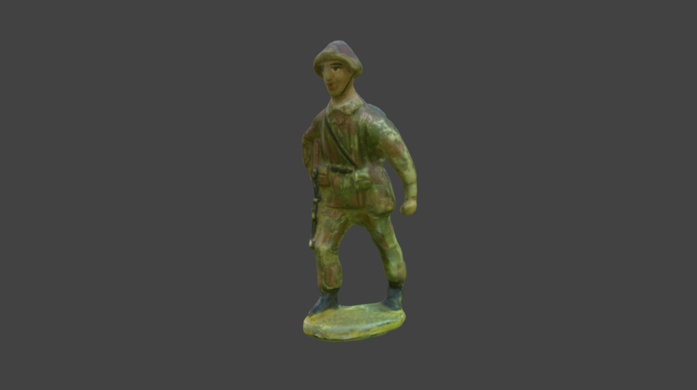 Toy soldier 10k photoscan. Download Free 3D model by chepakusha [6b13d04] Sketchfab