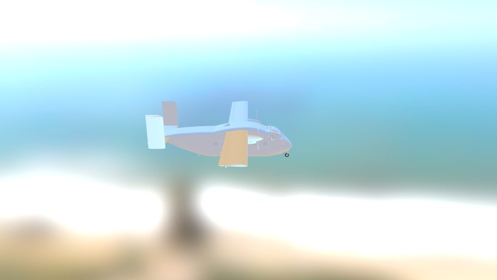 Skydiving Plane 3D model by Daniel G (soccerscience111) [6b1454b