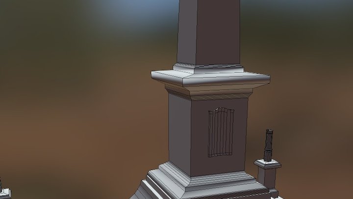 Obelisco P7 3D Model