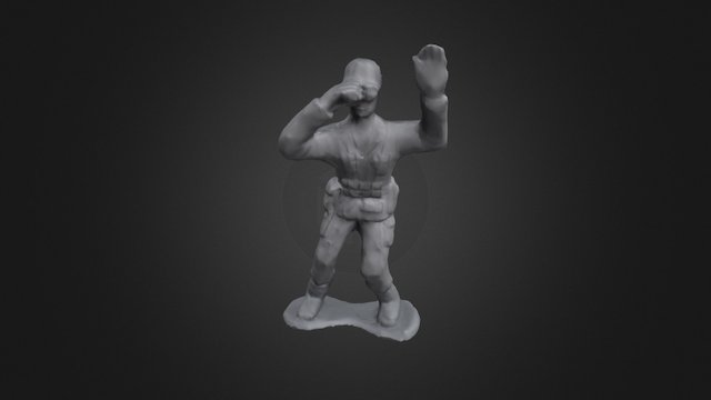 Armyman, plain 3D Model