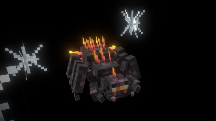 Night Spider 3D Model
