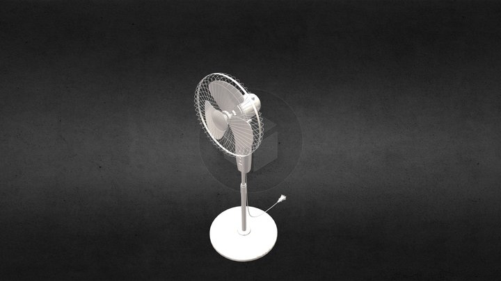 Floor Fan 3D Model