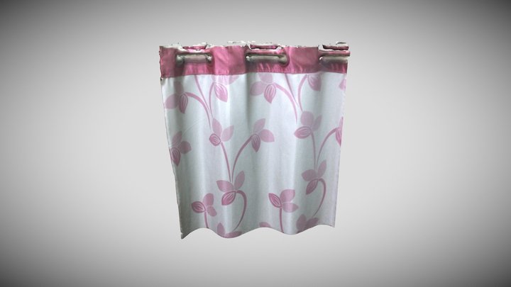 Curtain 2 3D Model