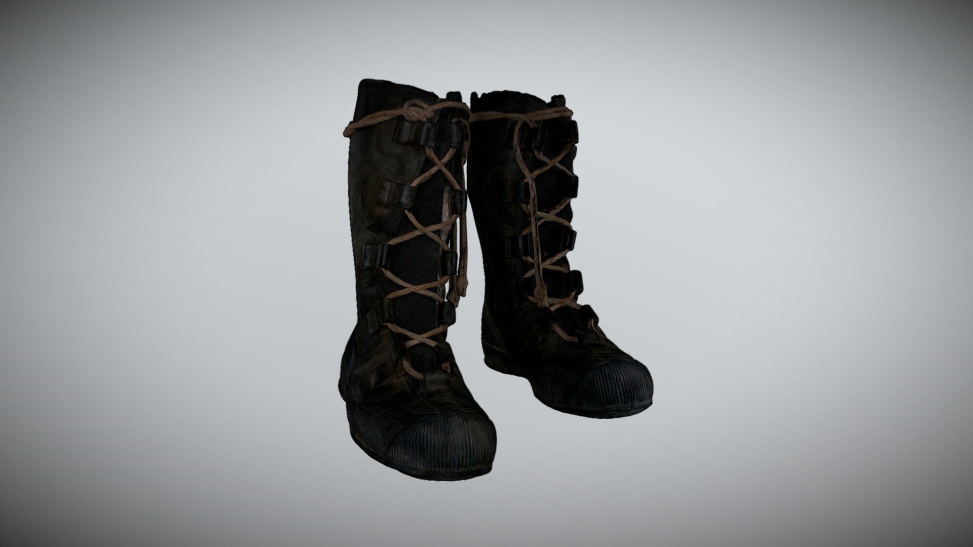 Diving Boots c.1942 - 3D model by Combined Military Services Museum ...