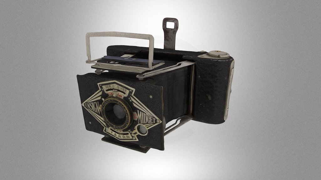 Ensign Midget (model 55) — a miniature camera