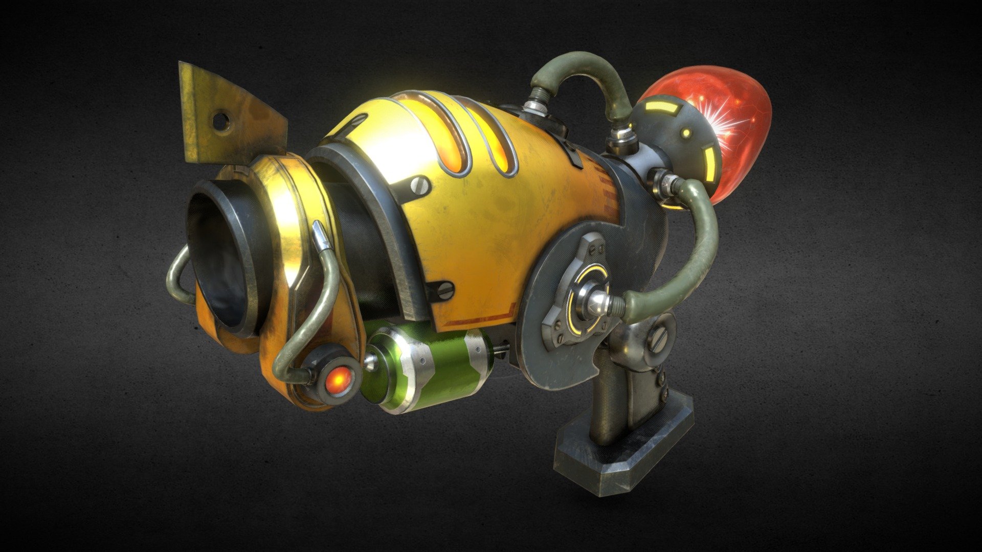 Combuster Ratchet & Clank 3D model by Zak Lloyd (zaklloyd