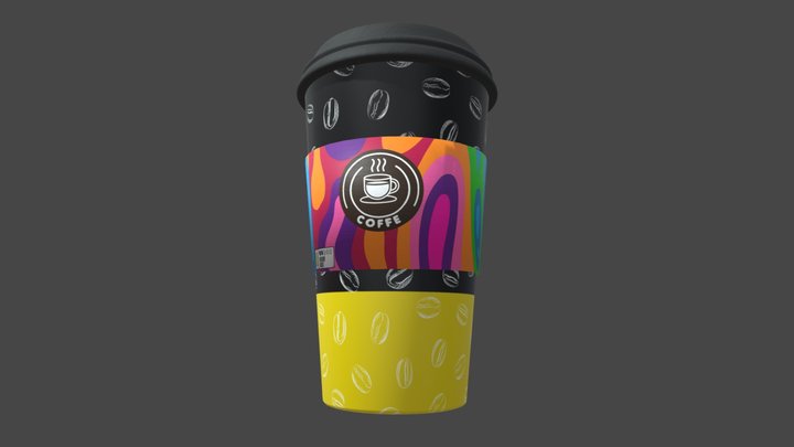Coffe Cup 3D Model