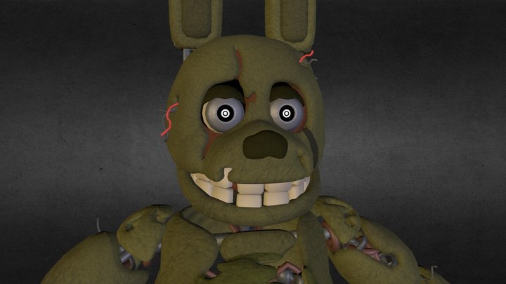 Springtrap 3D models - Sketchfab