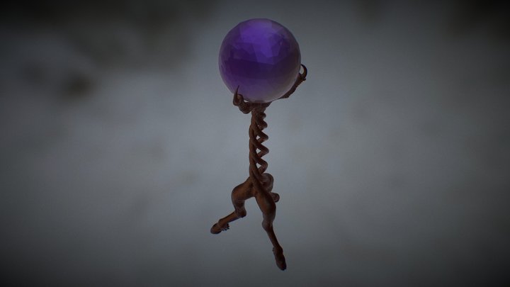 Gothic Candelabra test 3D Model