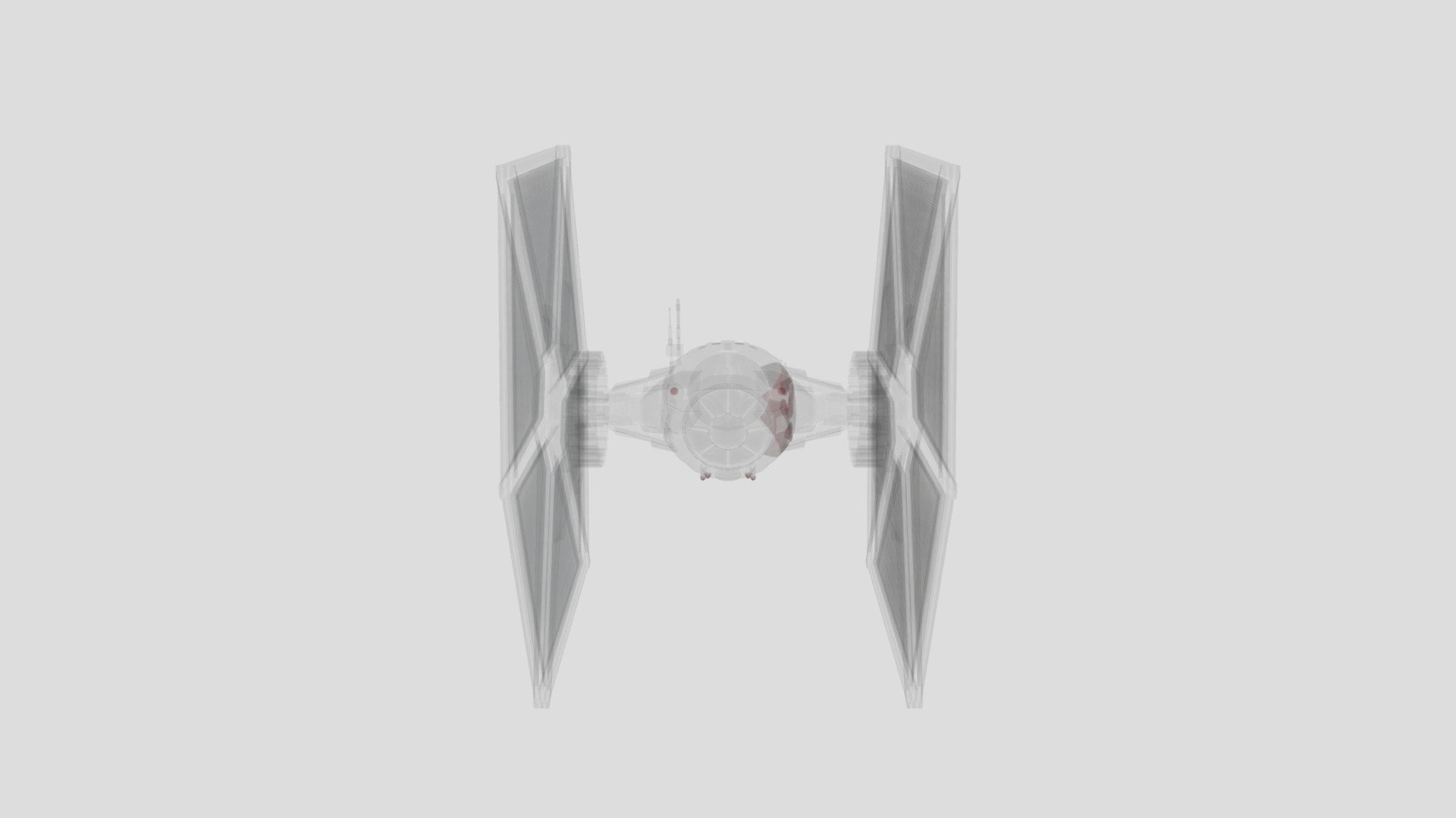 TIE/sf space superiority fighter - Download Free 3D model by dmitrtihom ...