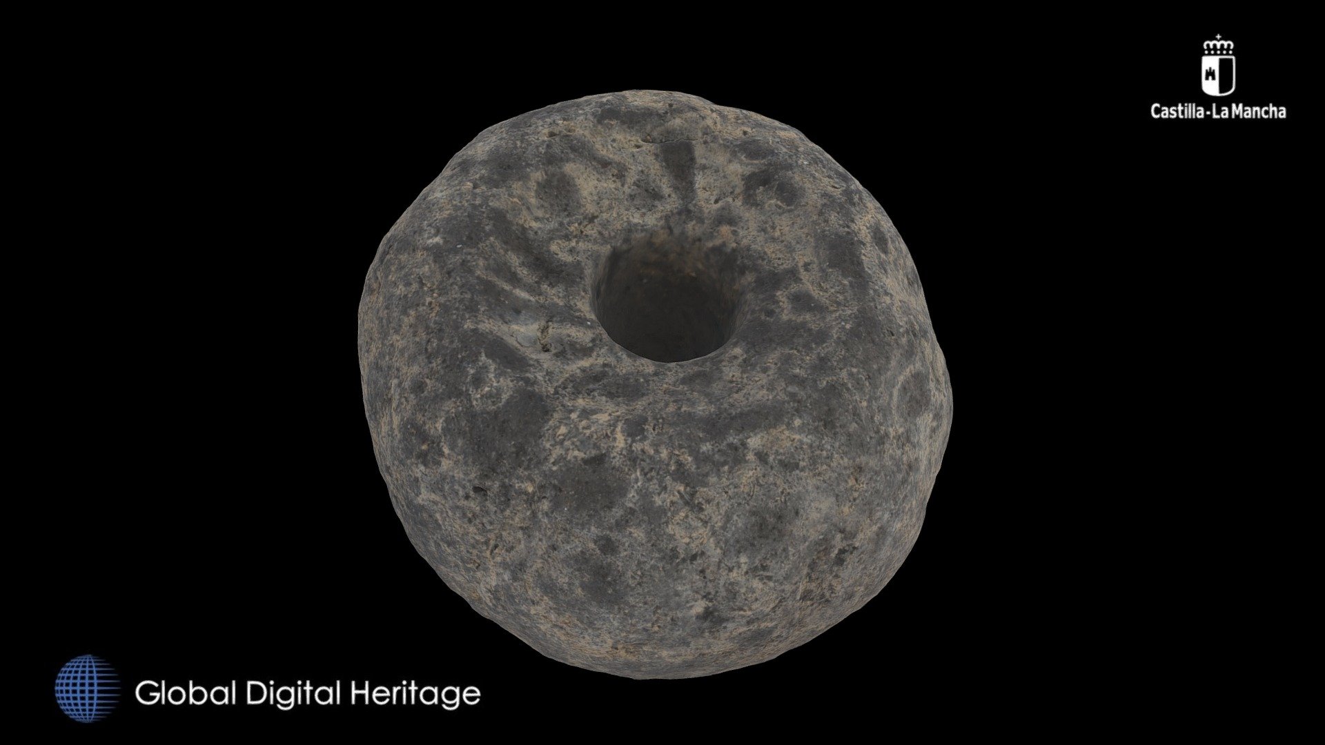 Clay spindle whorl, Alarcos, Ciudad Real