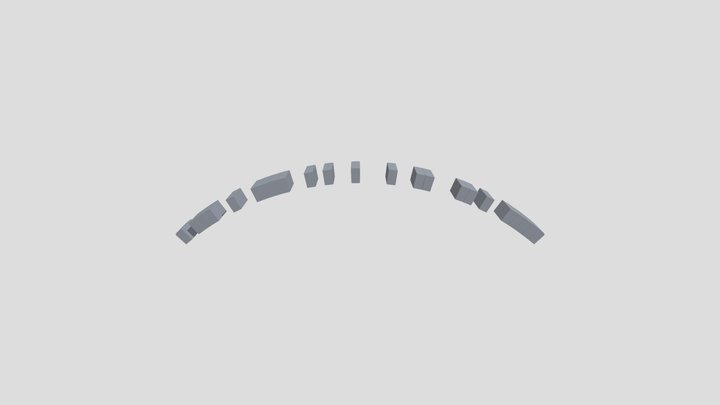 brick arch2 3D Model