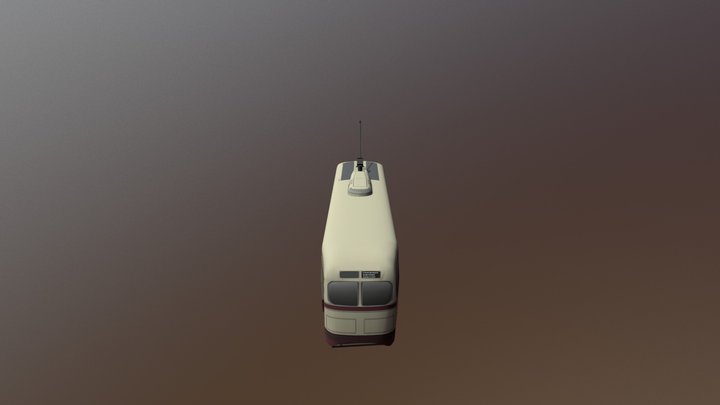 Pre-war PCC Streetcar in Montreal livery 3D Model