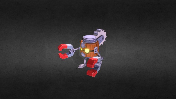 Robot Paint 3D Model