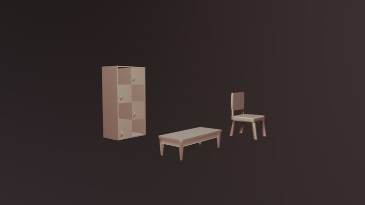 Furniture basics 3D Model