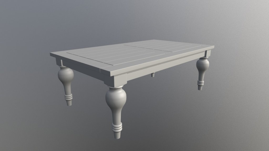 Model Creation - Table - 3D model by Pedro Pahl (@pedro.amazonas ...