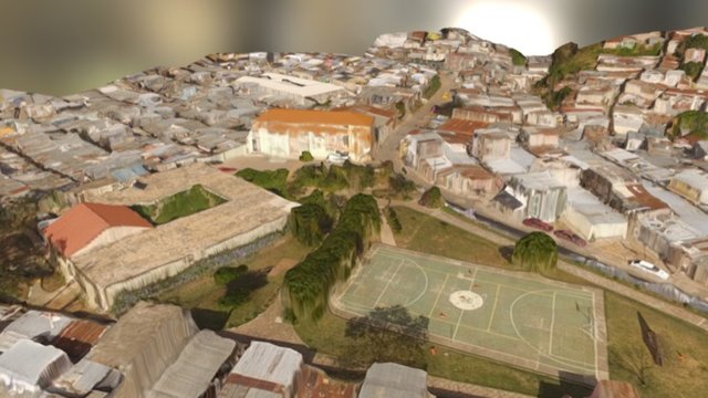 Barrio Zona 3 3D Model