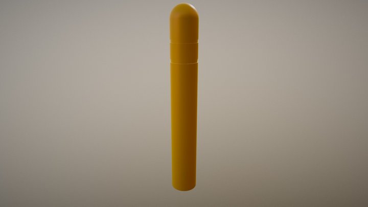 EZCrete — Bollard 3D Model