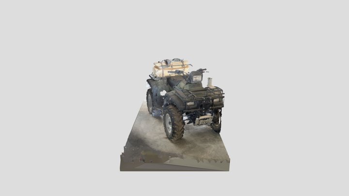 Four wheeler 3D Model