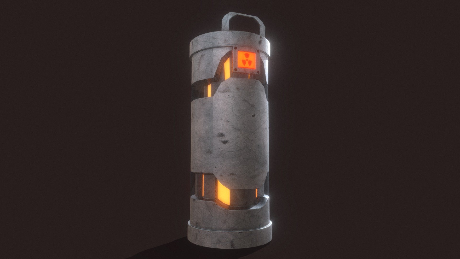 Nuclear Reactor Bomb Chamber Download Free 3D model by NinjaJD