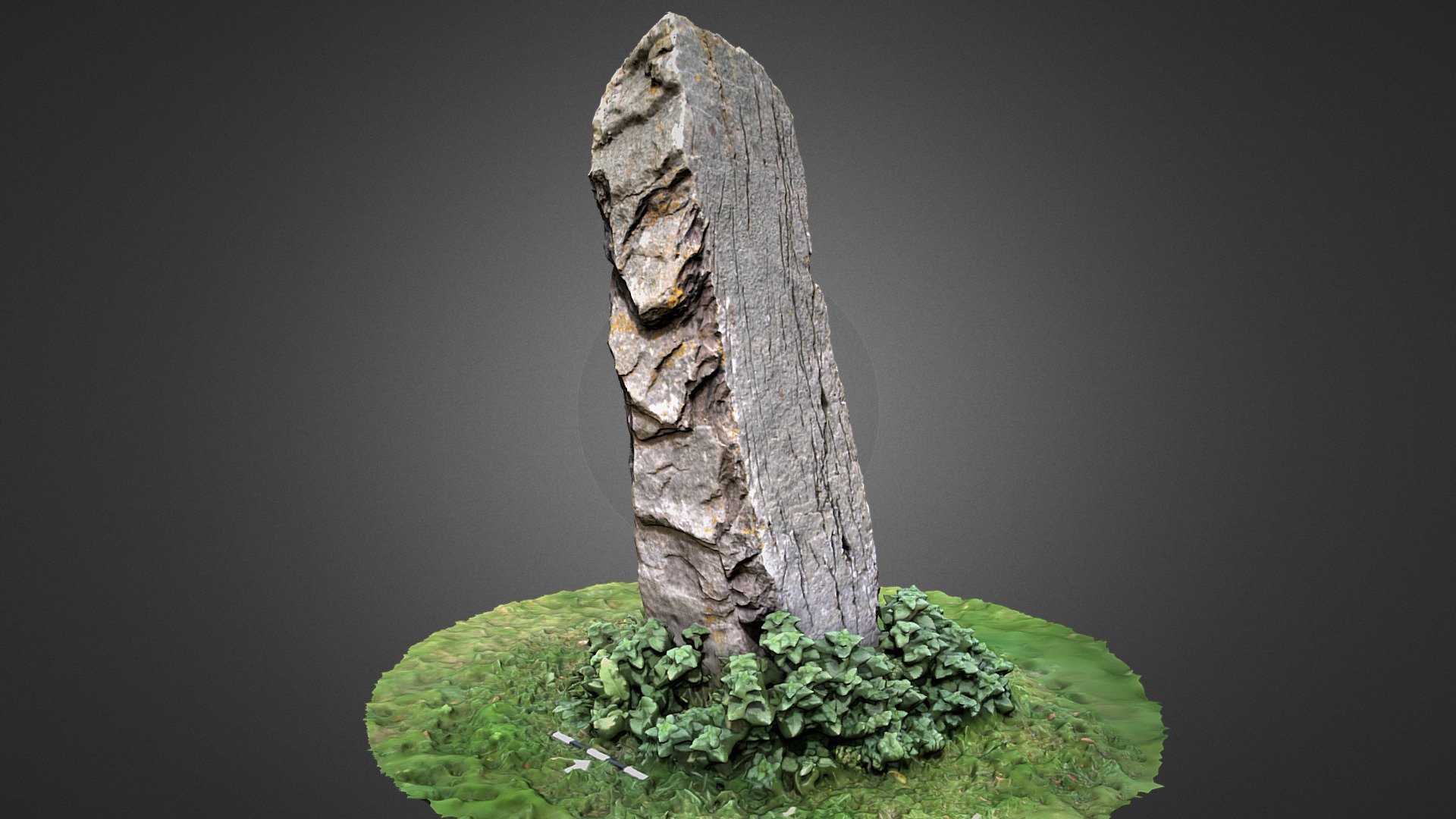 Standing stone at Standingstone Farm, Traprain