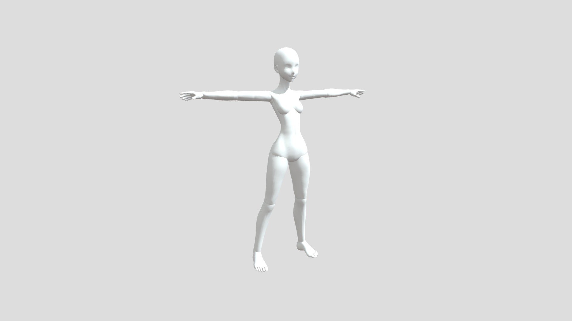 Modelo 3d Female Base Free Download Free 3d Model By Gehlado