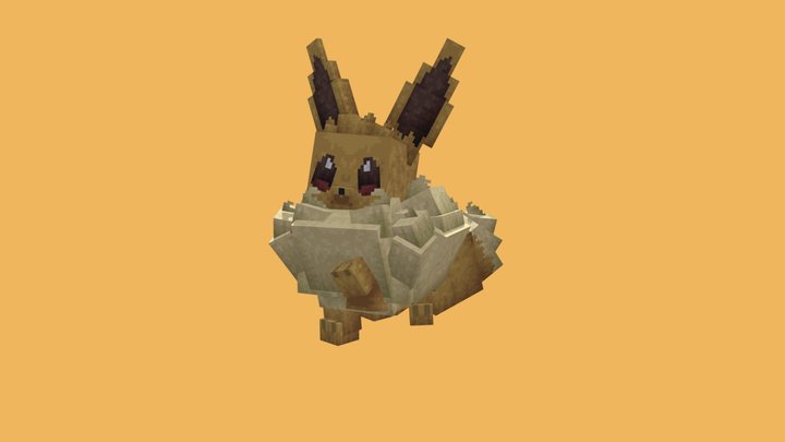 Eevee gmax(cobblemon style) 3D Model