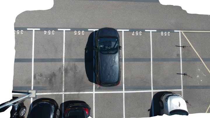 Police Parking Garage 3D Model