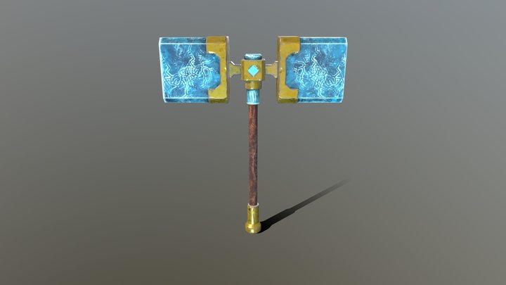 The old hammer 3D Model