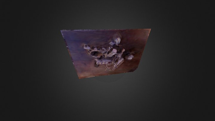 Prises et fils électriques 3D Model