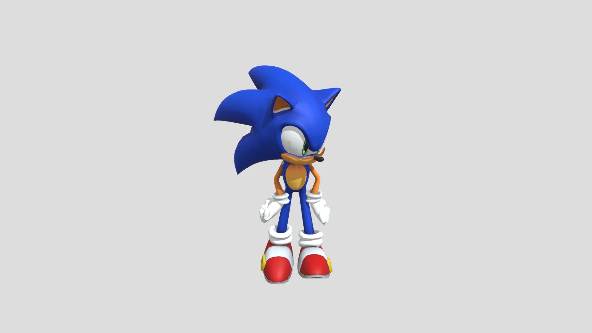 Sonic_foot_tap_rig - 3D model by MrLemonwater [6b236ab] - Sketchfab