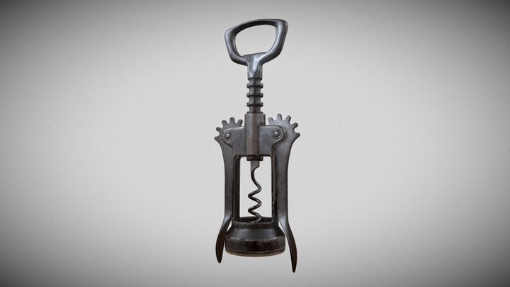 IKEA Idealisk Corkscrew 3D Model
