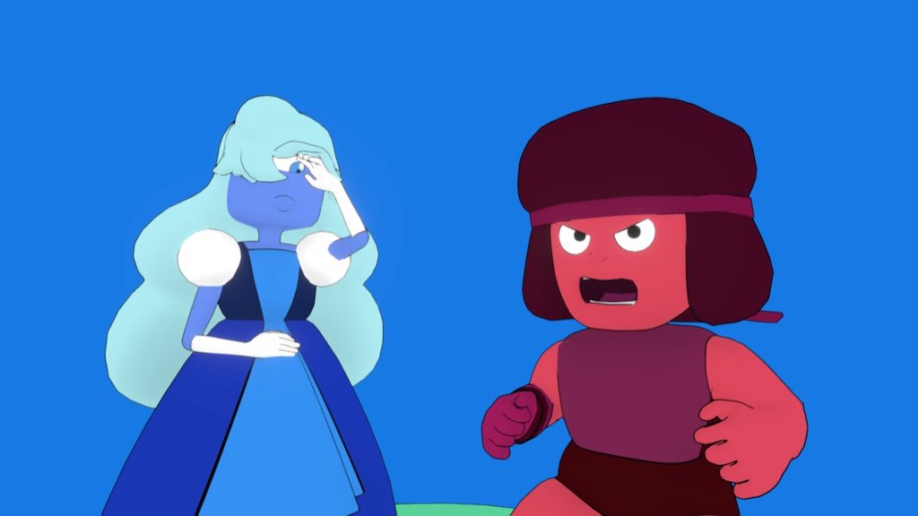 Steven Universe: Ruby And Sapphire