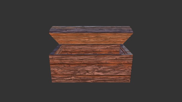 Cofre de oro - V2 3D Model