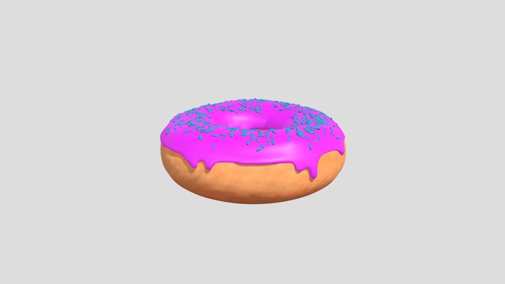 Donut 3D Model