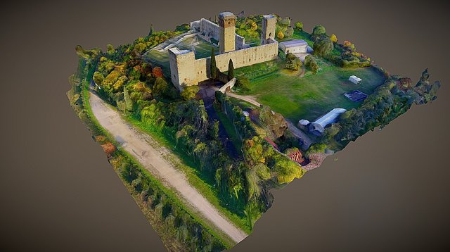 Castello di Montorio 3D Model