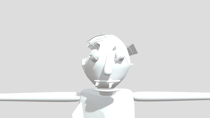 foxbear_baldi_blender_port (1) 3D Model