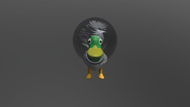 Space Duck (MidPoly) 3D Model
