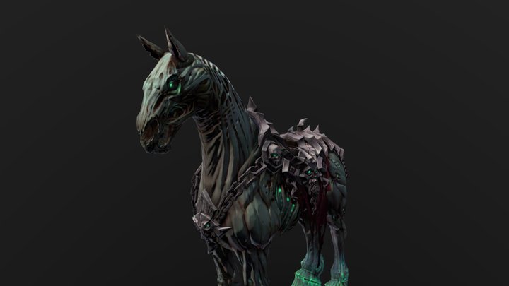 Despair - Darksiders 2 - Rigged 3D Model