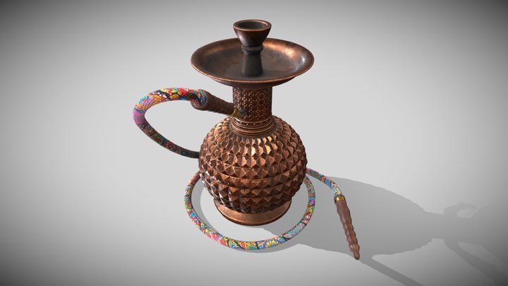 Narghile – Kostenloses 3D-Modell STL