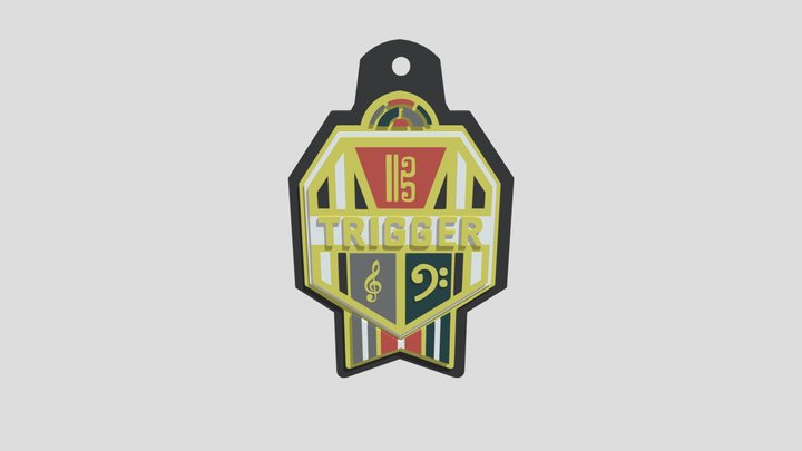 Emblema Inolish (TRIGGER) 3D Model