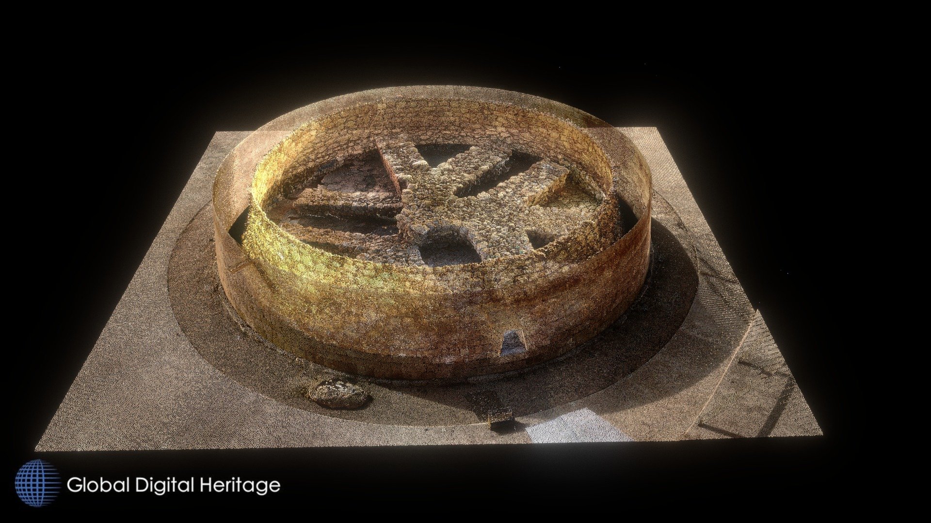 Point Cloud -- Umm an-Nar Tomb