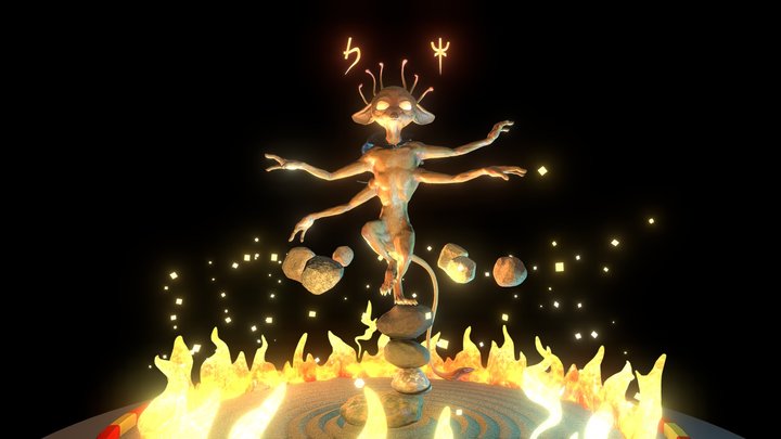 may the force be with you ... in the circus 3D Model