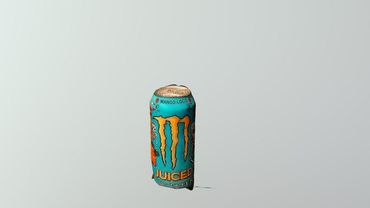 Monster Energy Mango Loco 3D Model