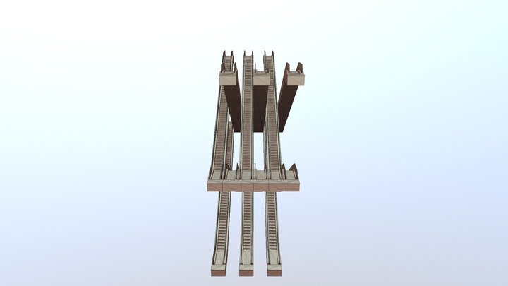 Stairs2 3D Model